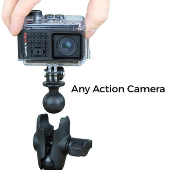 RAP-B-GOP2-A-GOP1U:RAP-B-GOP2-A-GOP1U_2:RAM Ball Adapter for GoPro Bases with Universal Action Camera Adapter