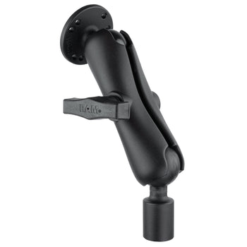 RAM-316-HD-202U:RAM-316-HD-202U_2:RAM Pod HD™ Vehicle Mount with 12" Aluminum Rod and Round Plate