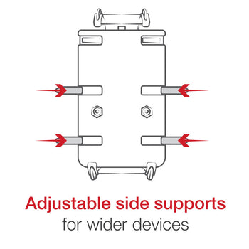 RAM-B-149Z-A-PD4-462:RAM-B-149Z-A-PD4-462_7:RAM Quick-Grip<sup>™</sup> XL Phone Mount with Vibe-Safe<sup>™</sup> & U-Bolt Base - Short