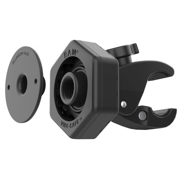 RAP-400-462NPT:RAP-400-462NPT_1:RAM Tough-Claw<sup>™</sup> Small Clamp Base with Vibe-Safe<sup>™</sup> Adapter