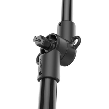 RAP-422-18-18-A-GOP1:RAP-422-18-18-A-GOP1_3:RAM Tough-Pole™ 48" Action Camera Mount with Double Pipe & Track Base