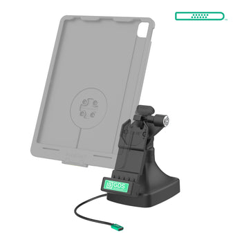 RAM-GDS-DOCKLR-D14-U1C-2A:RAM-GDS-DOCKLR-D14-U1C-2A_2:GDS Uni-Conn<sup>™</sup> Locking Tilt & Swivel Dock with USB-C + Data