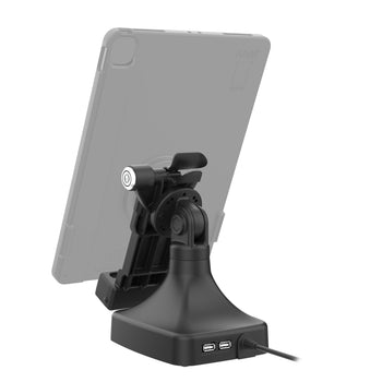 RAM-GDS-DOCKLR-D14-U1C-2A:RAM-GDS-DOCKLR-D14-U1C-2A_4:GDS Uni-Conn<sup>™</sup> Locking Tilt & Swivel Dock with USB-C + Data