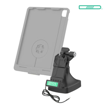 RAM-GDS-DOCKLR-D14-U1E-2A:RAM-GDS-DOCKLR-D14-U1E-2A_2:GDS Uni-Conn<sup>™</sup> Locking Tilt & Swivel Dock with PoE + Data