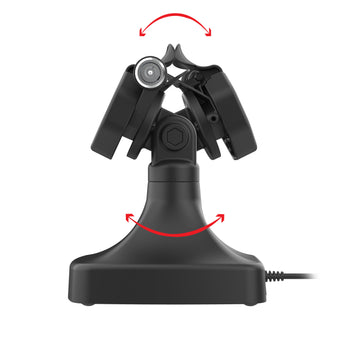 RAM-GDS-DOCKLR-D14-U3C-2A:RAM-GDS-DOCKLR-D14-U3C-2A_3:GDS Uni-Conn<sup>™</sup> Powered Locking Tilt & Swivel Dock with USB-C + Data