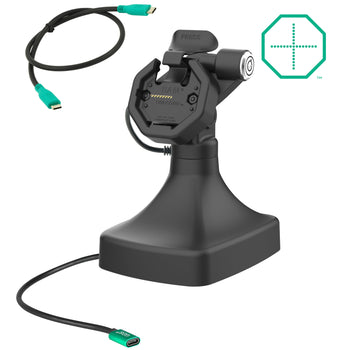 RAM-GDS-DOCKLR-D14-U3C:RAM-GDS-DOCKLR-D14-U3C_1:GDS Uni-Conn<sup>™</sup> Powered Locking Tilt & Swivel Dock with USB-C