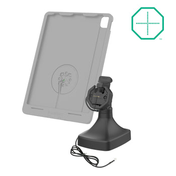 RAM-GDS-DOCK-D14-U3E:RAM-GDS-DOCK-D14-U3E_2:GDS Uni-Conn<sup>™</sup> Powered Tilt & Swivel Dock with PoE