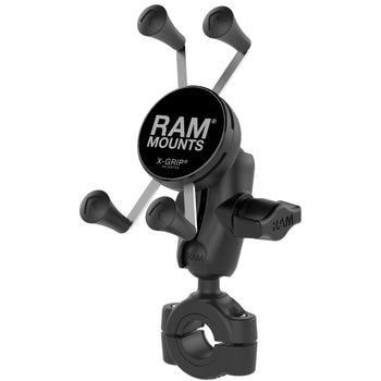 RAM-B-408-75-1-A-UN7U:RAM-B-408-75-1-A-UN7U_1:RAM X-Grip Phone Mount with RAM Torque™ Medium Rail Base - Short