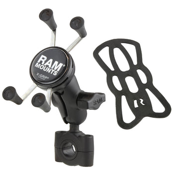 RAM-B-408-75-1-A-UN7U:RAM-B-408-75-1-A-UN7U_2:RAM X-Grip Phone Mount with RAM Torque™ Medium Rail Base - Short