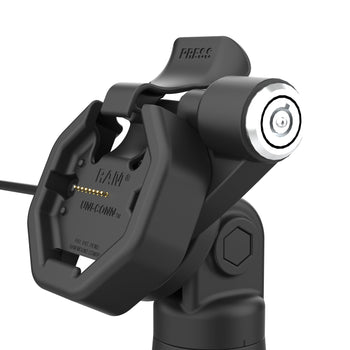 RAM-GDS-DOCKLR-D14-U3E-2A:RAM-GDS-DOCKLR-D14-U3E-2A_5:GDS Uni-Conn<sup>™</sup> Powered Locking Tilt & Swivel Dock with PoE + Data