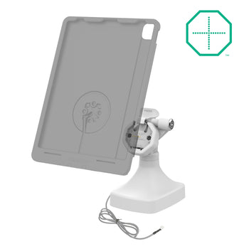 RAM-GDS-DOCKLR-D14-U3E-GRY:RAM-GDS-DOCKLR-D14-U3E-GRY_2:GDS Uni-Conn<sup>™</sup> Powered Locking Tilt & Swivel Dock with PoE - Gray