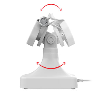 RAM-GDS-DOCKLR-D14-U3E-GRY:RAM-GDS-DOCKLR-D14-U3E-GRY_3:GDS Uni-Conn<sup>™</sup> Powered Locking Tilt & Swivel Dock with PoE - Gray