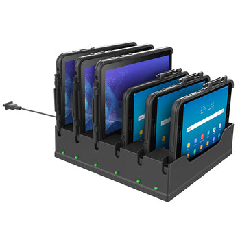 RAM-DOCK-6G8P-OT1U:RAM-DOCK-6G8P-OT1U_1:RAM 6-Port Dock for Tab Active4 Pro & Tab Active3 w/ OtterBox uniVERSE